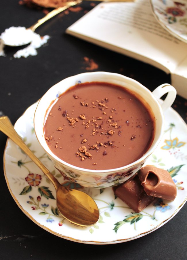 resep hot chocolate