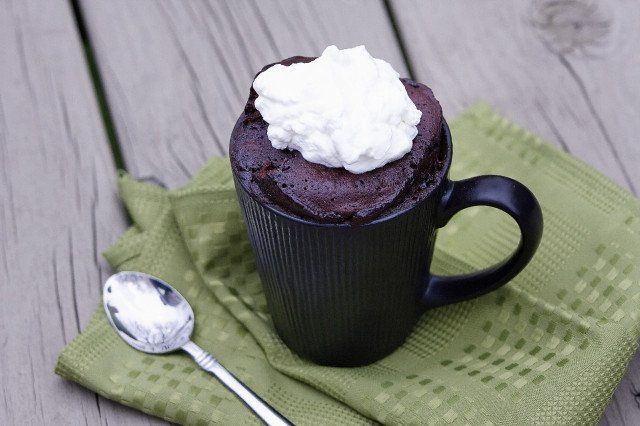 Nutella mug cake