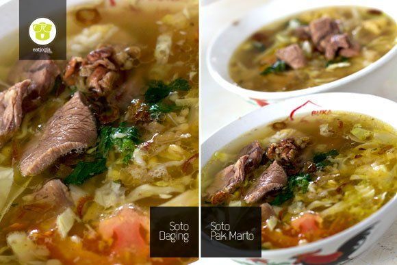 Soto Pak Marto. Bikin gembrobyos