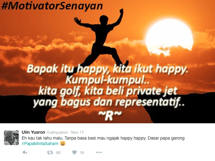 Ngajak hepi-hepi