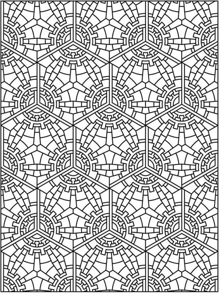 Sedikit abstrak adalah ciri dari Tessellation 