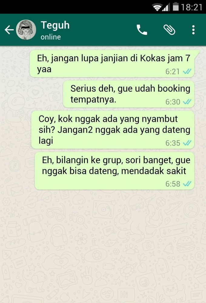 Si tukang bikin janji sekaligus si penghancur janji