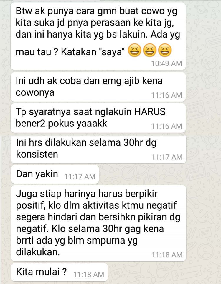 Si nyerocos tiada henti tanpa ada tanggapan satu pun. Kesian.