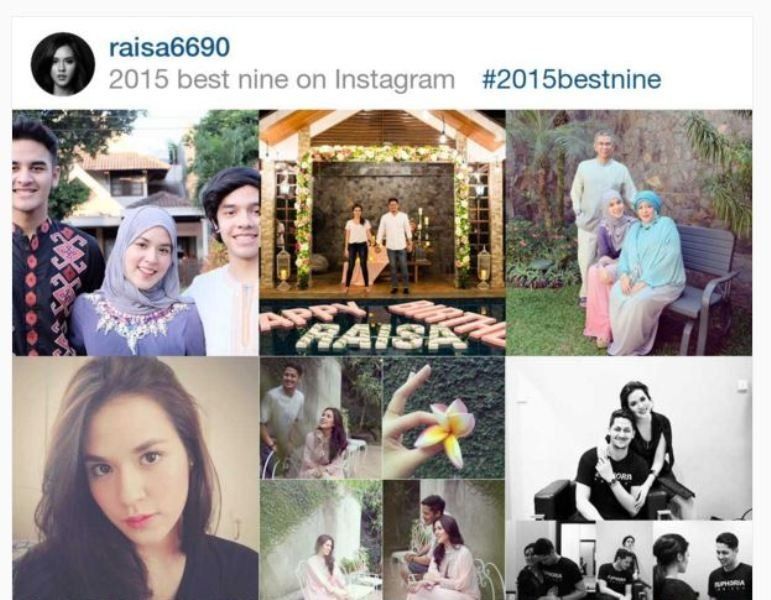 Mau Tahu Gimana Kepribadianmu? Coba Cek dari Postingan Kaleidoskop #2015bestnine di Instagram