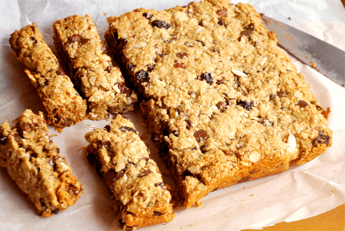 Chocolate Cherry Oatmeal Bars