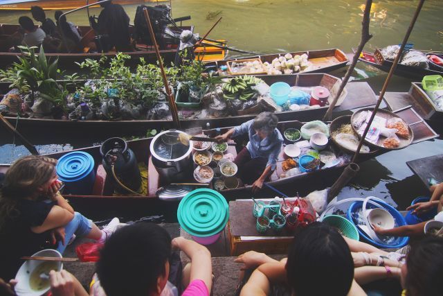 Foods on boats