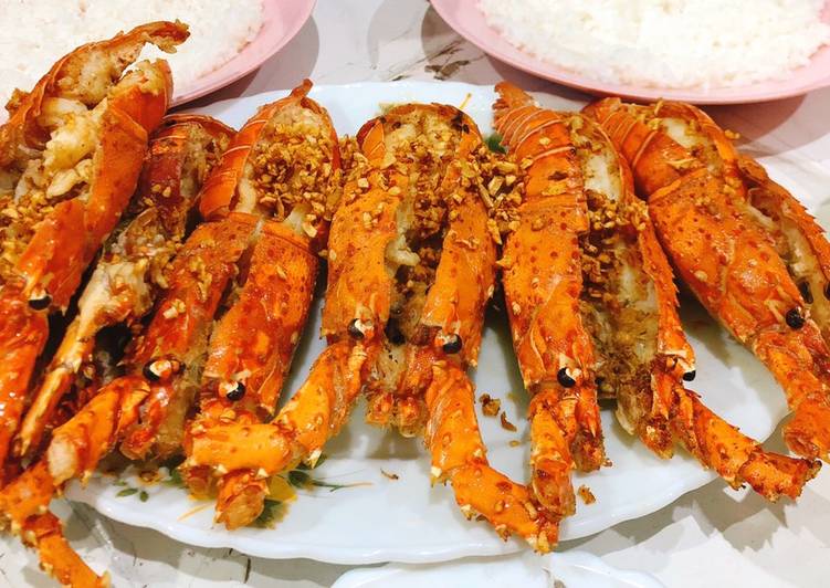 Lobster Goreng Bawang Putih 