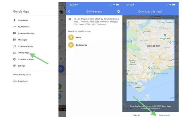 Google Maps offline untuk akses cepat dan hemat kuota