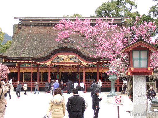 Tutup perjalanan di Kuil Dazaifu