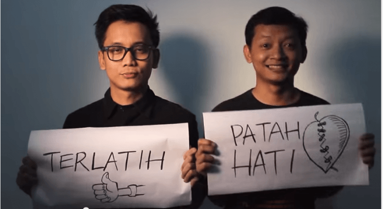 patah hati itu berat, jadi butuh latihan