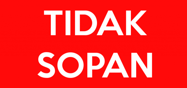 Gak sopan? Jangan nebeng!