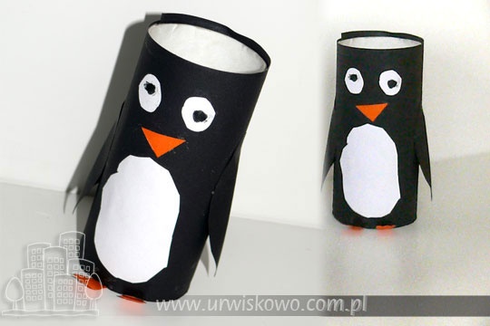 hiasan penguin lucu dari bahan sederhana