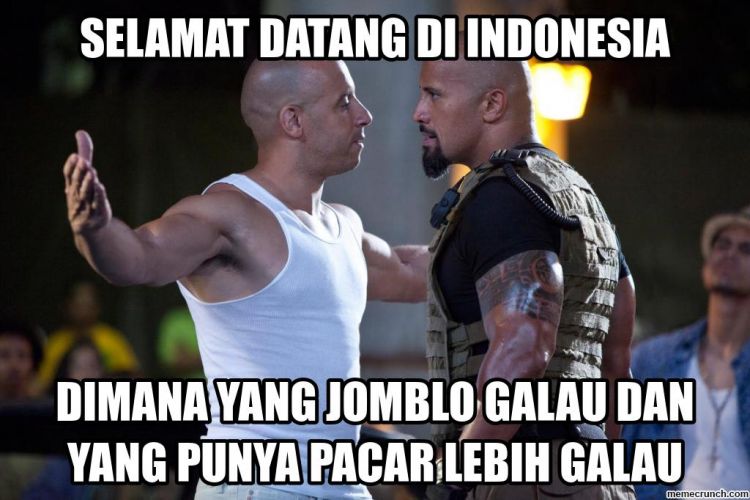 kasihan para jomblo...