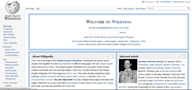 Simple English wikipedia