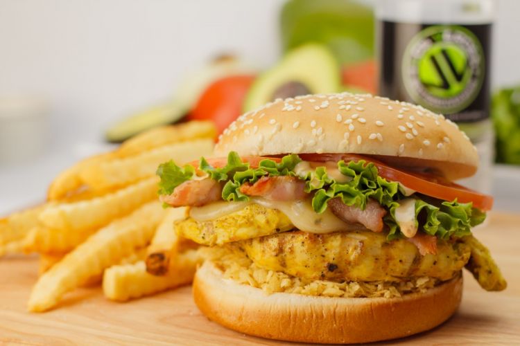 Chicken burger