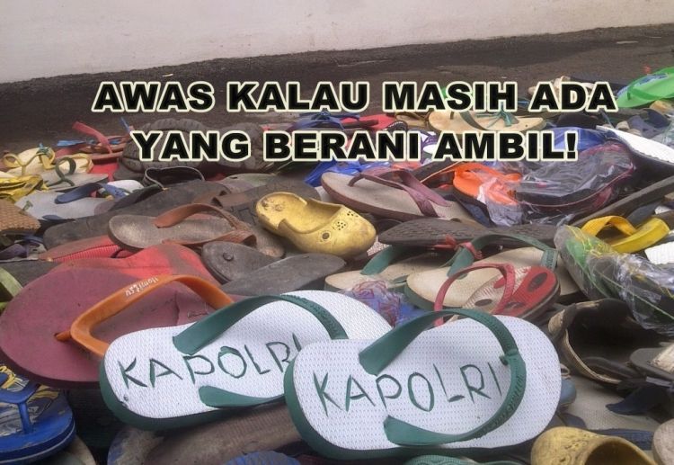 sandal anti maling