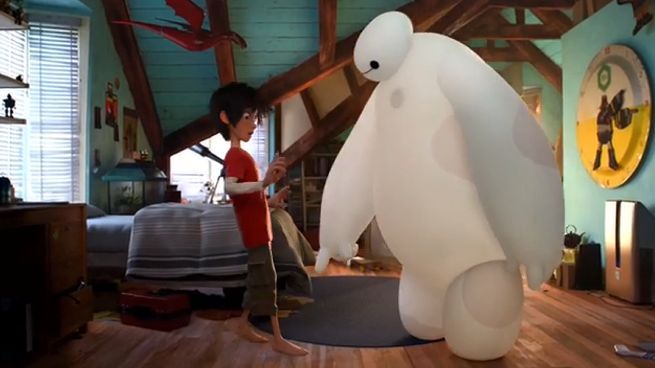 Baymax, robot yang bikin kamu ngehayal untuk bisa kamu bawa pulang...