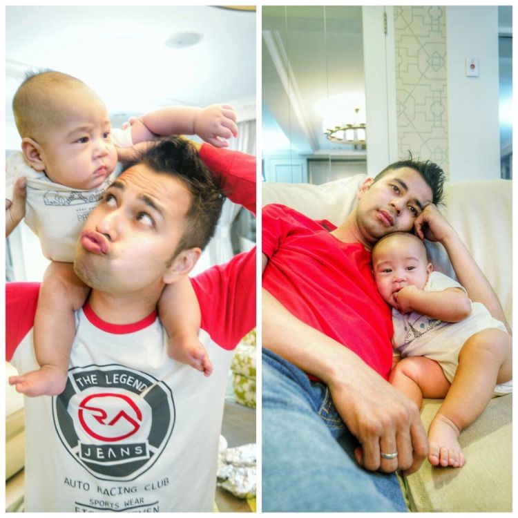 Papanya dedek Rafathar~