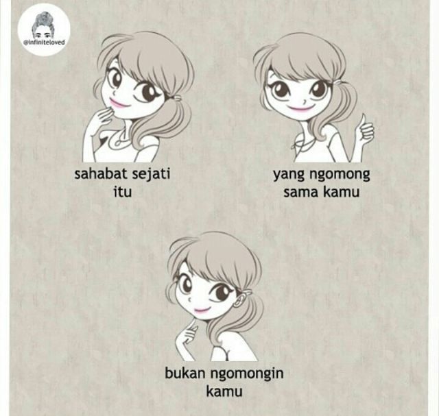 eym, ngakunya sahabat tapi diomongin... sakiitt~~