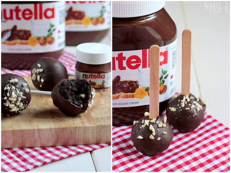 Nutella pop cake..