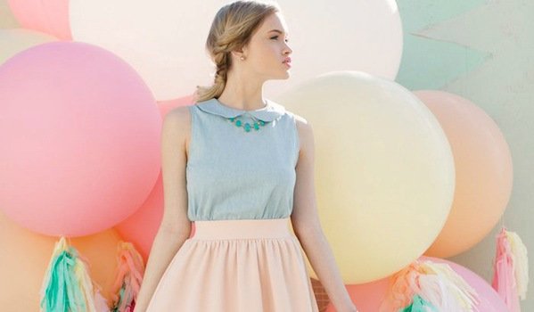 10 Inspirasi Outfit Kalem dari Warna  Pastel  Buatmu yang 