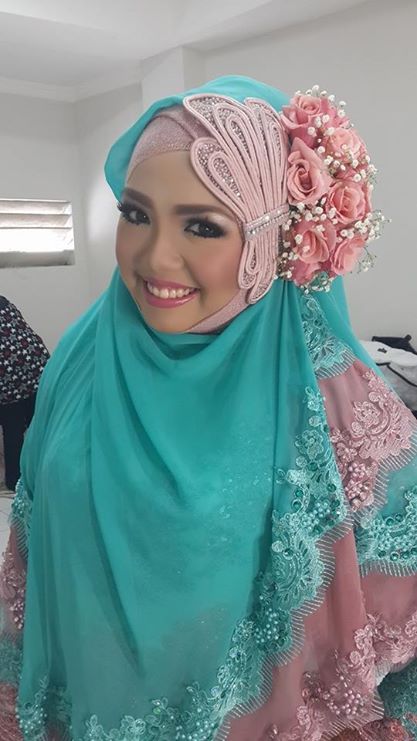 8 Inspirasi Jilbab  Syar i Untukmu Calon Pengantin Yang 