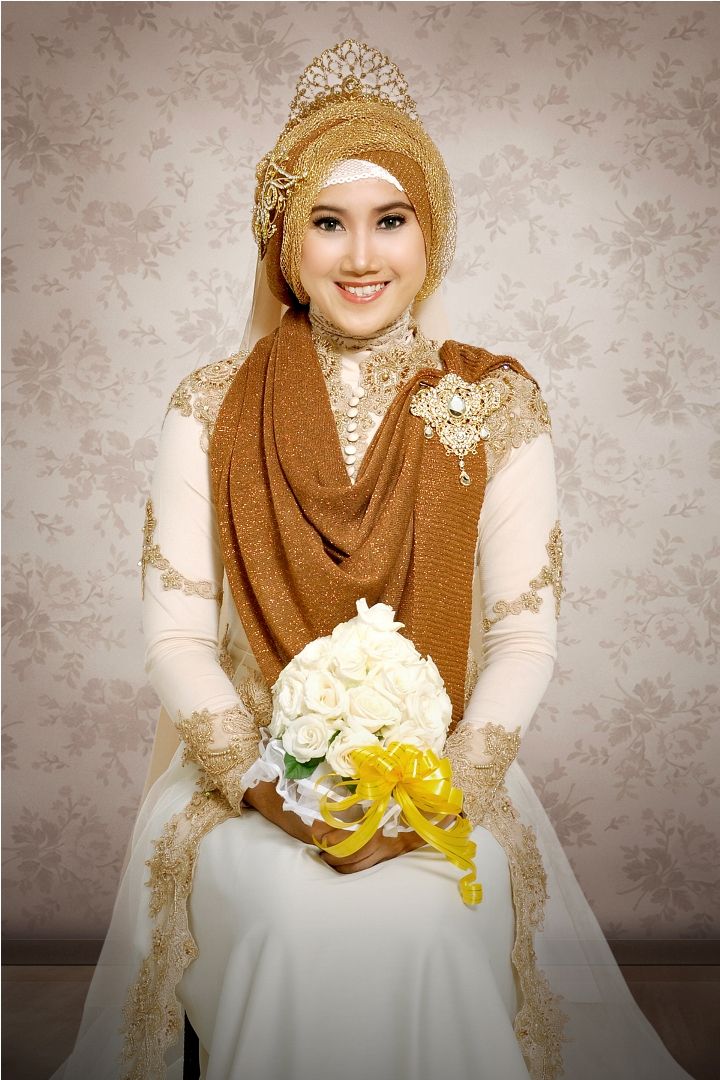 8 Inspirasi Jilbab Syar i Untukmu Calon Pengantin Yang 