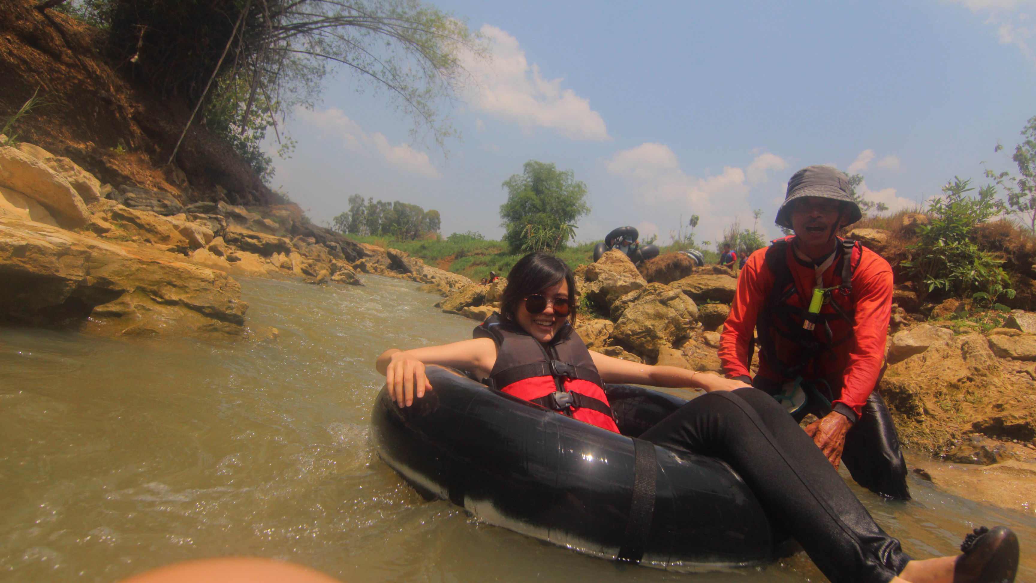 Berani river tubing di Sungai Oyo?