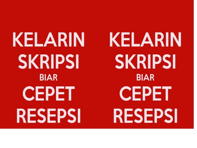 Biar cepet resepsi