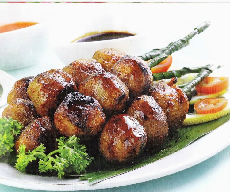 Nih, Bakso Bakar Malang.