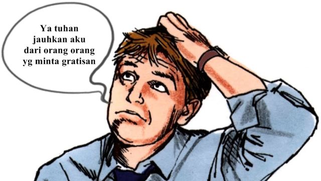 minta gratisan mulu