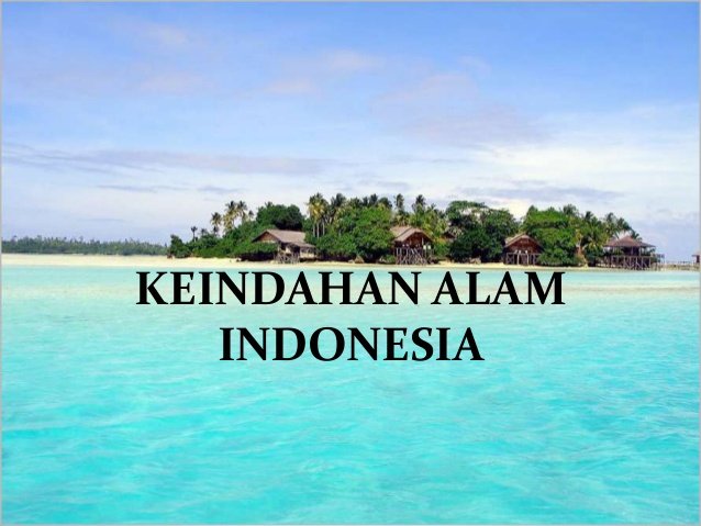 keindahan alam indonesia