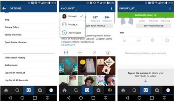 Akhirnya Multiple Account Instagram Resmi Dihadirkan Dalam Versi Terbaru