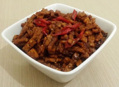 orek tempe bumbu kecap