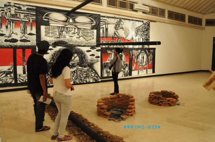 Pameran seni.