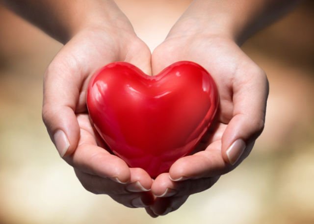 Giving with a pure heart