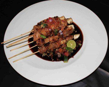 resep sate ayam jamur