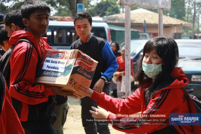 salah satu aksi sosial yang kamu lakukan