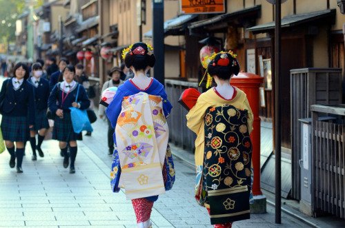 Penasaran sama Geisha? Ke Jepang aja. Kunjungi Gion, sebuah kawasan di Kyoto.