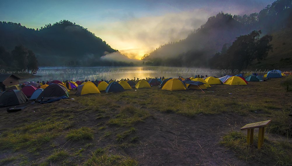 Kangen muncak deh! (Kredit: Salehuddin Lokman)