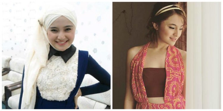 Hijab yang menutup dada (rizkiutami123.blogspot.com) atau yang sebelahnya (www.wowkeren.com)?