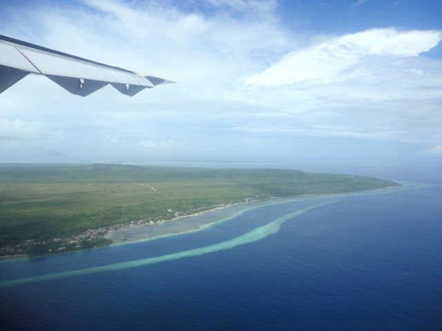 Pulau Wangi-Wangi, Wakatobi dari atas pesawat.. Keren abis broo!