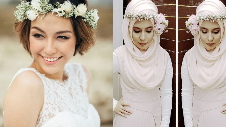 Hijab atau Rambut Mahkota Kepalamu Akan Terlihat Menawan dengan 12 Inspirasi Flower Crown Ini untuk Hari Bahagiamu!