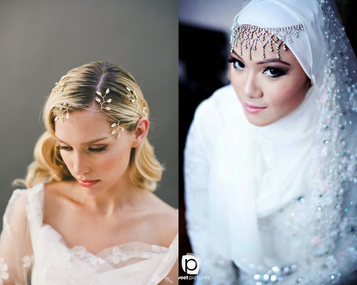 Dari Hijab Hingga Rambut, dengan Headpieces Cantik Ini Akan Membuat Hari Pernikahanmu Jadi Makin Membahagiakan!