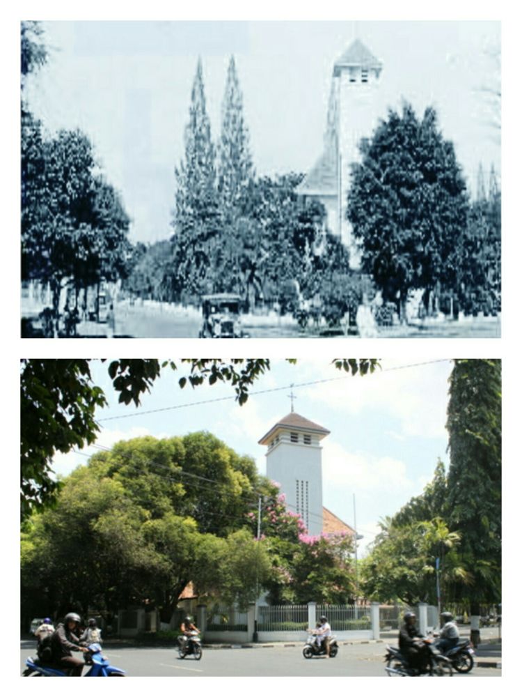 Gereja di Kotabaru, Jogja.