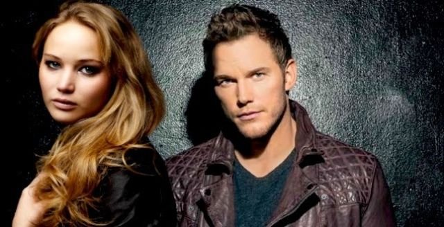 J-Law dan Chris Pratt, dua pemeran Passengers