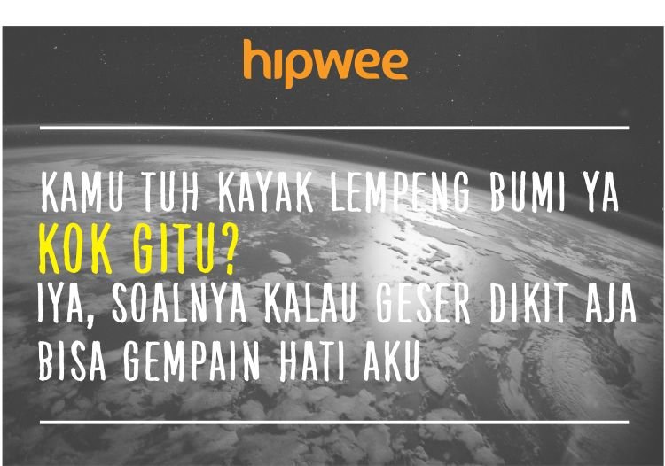 Kamu gempa hatiku