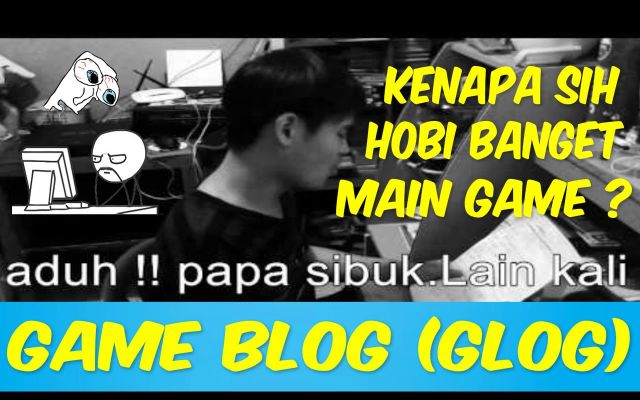 Saking hobinya,bisa keterusan sampe mereka menjadi 