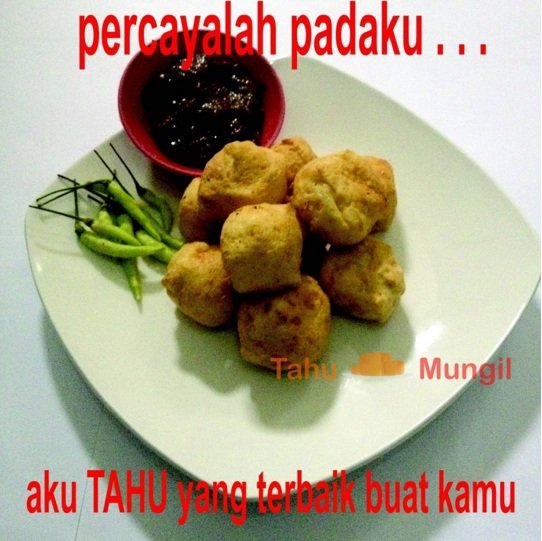 menu tahu