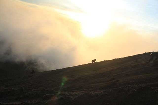 Sunrise dari Merapi